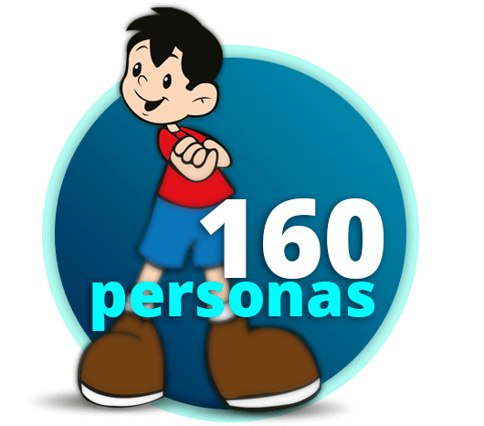 160 personas