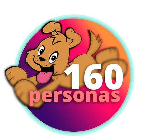 160 personas
