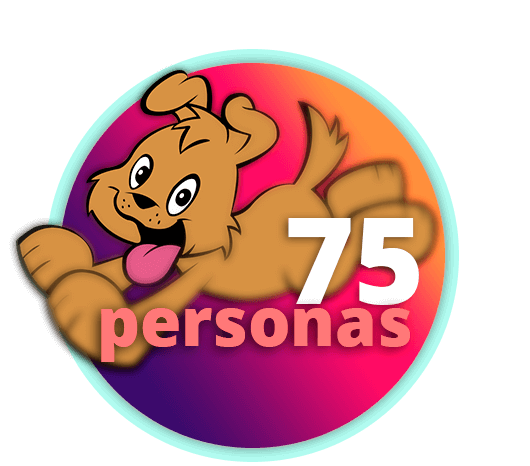 75 personas
