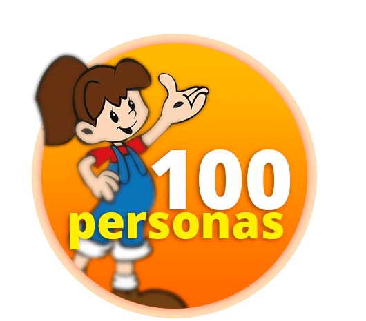 100 personas