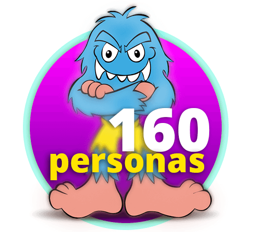 160 personas